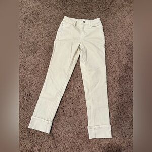 M Jeans by Maurices Cream Skinny Jeans Women’s Size 0